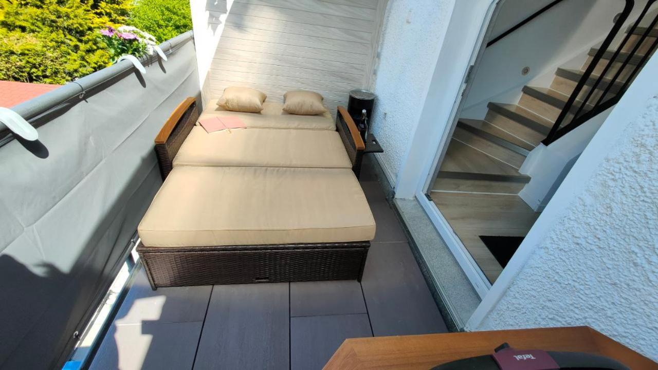 Modernes 3-Zimmer Loft Mit Balkon Hennesee 5 Min Eslohe Exteriör bild
